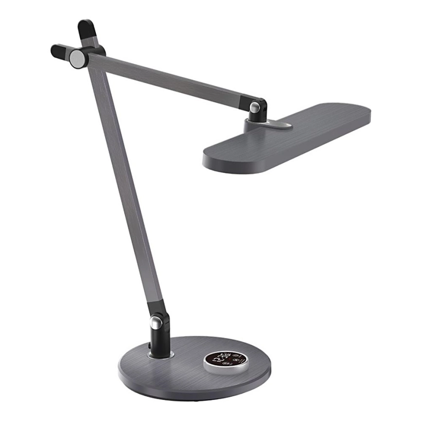 Prezent 31216 – LED Ljusreglerad beröring flexible bordslampa med en display ZIPP LED/12W/230V 3000-6500K