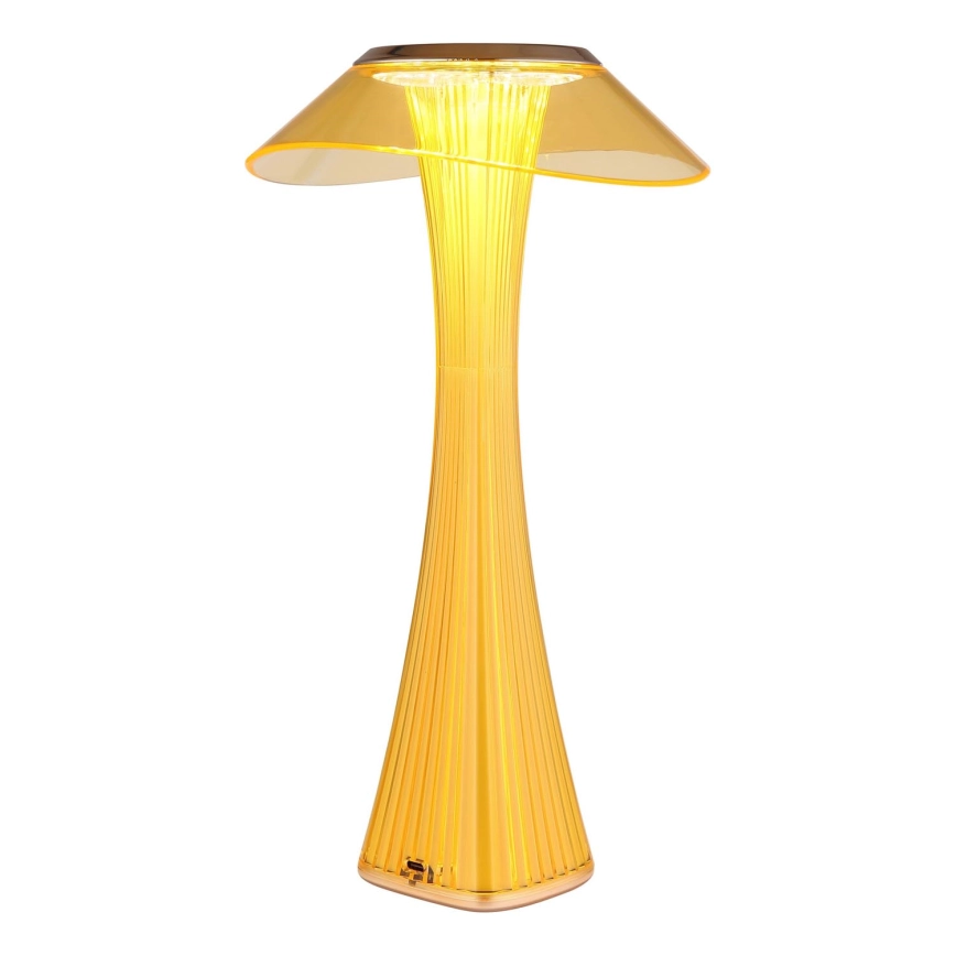 Globo – Dimbar uppladdningsbar LED-bordslampa LED/2,5W/3,7V 1200 mAh 2700/4500/6500K guldig