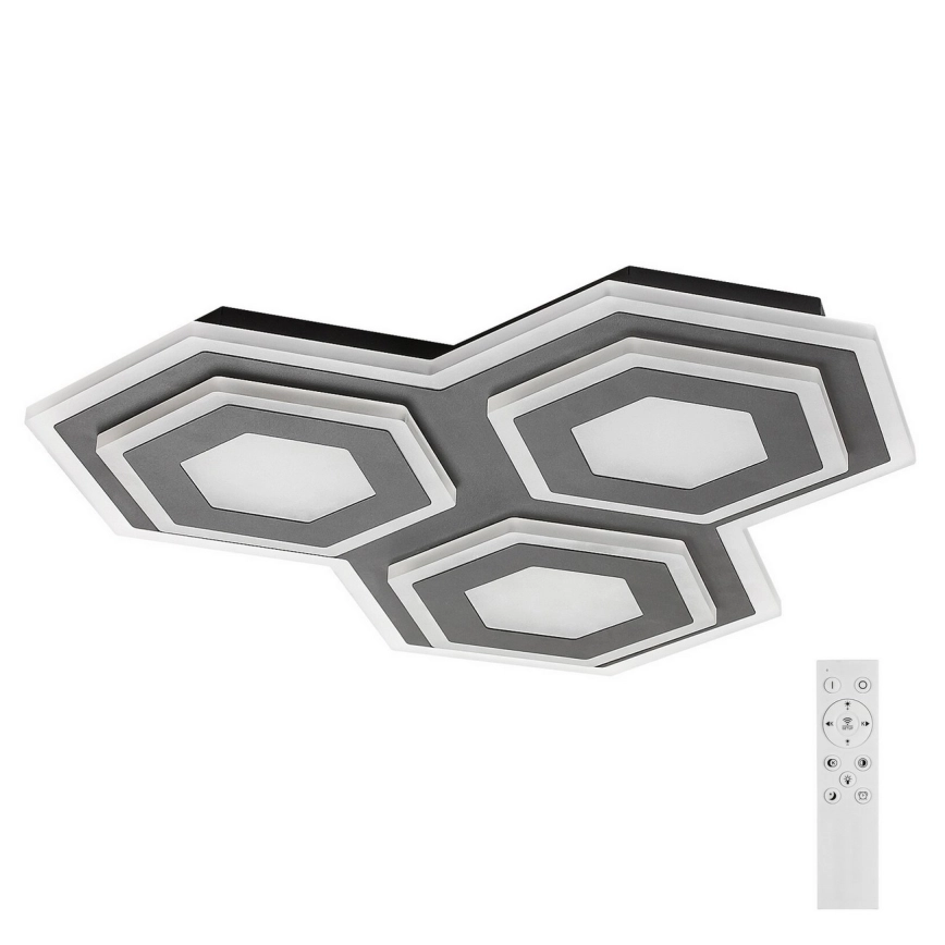 Rabalux – LED dimbar taklampa LED/72W/230V 3000/6000K 41,5×41,5 cm + fjärrkontroll