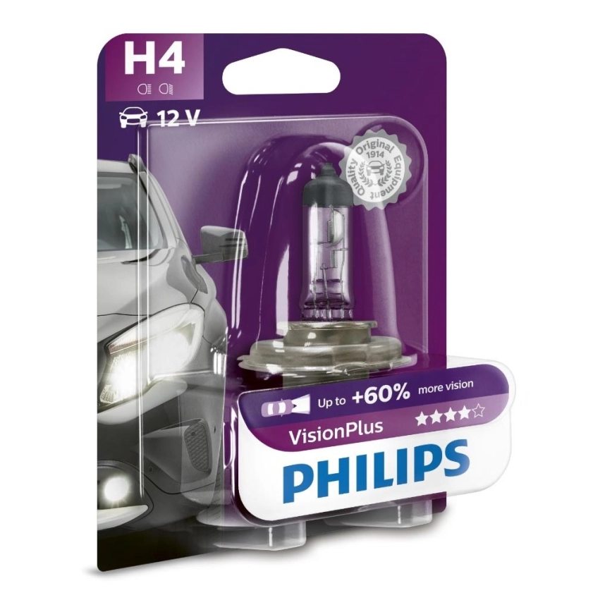 Billampa Philips VISION PLUS 12342VPB1 H4 P43t-38/55W/12V