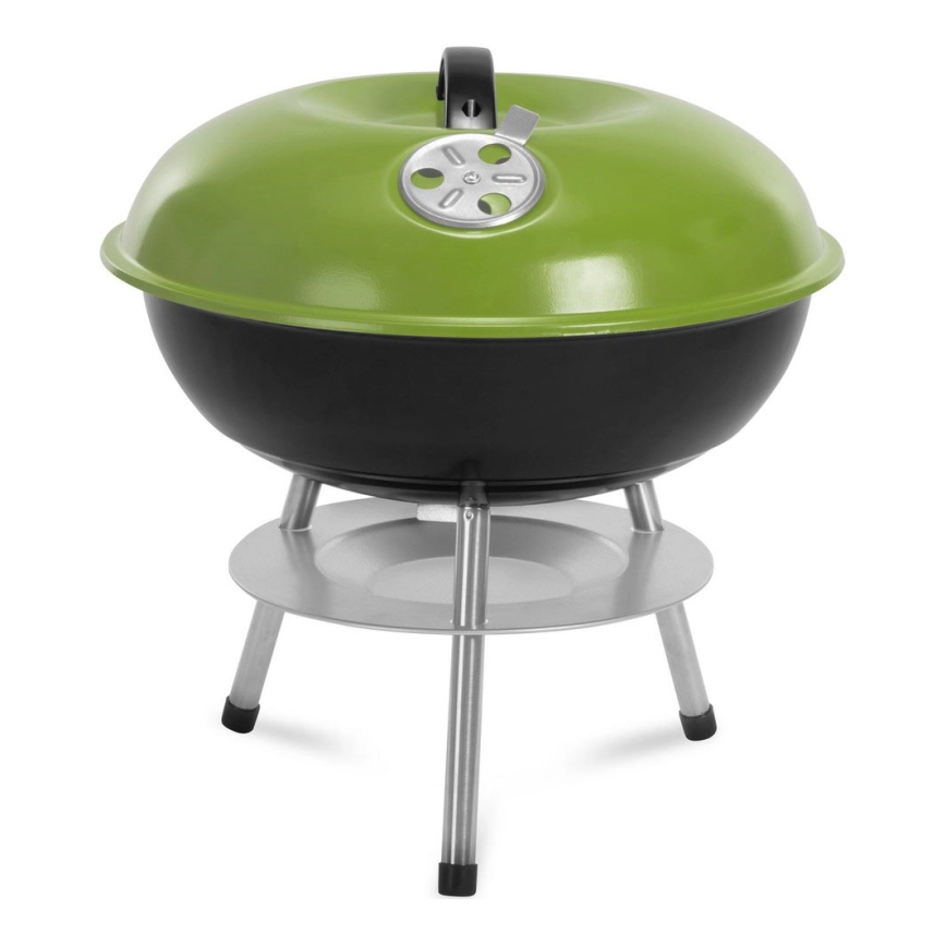 Fieldmann – Bordsgrill kol grön/svart