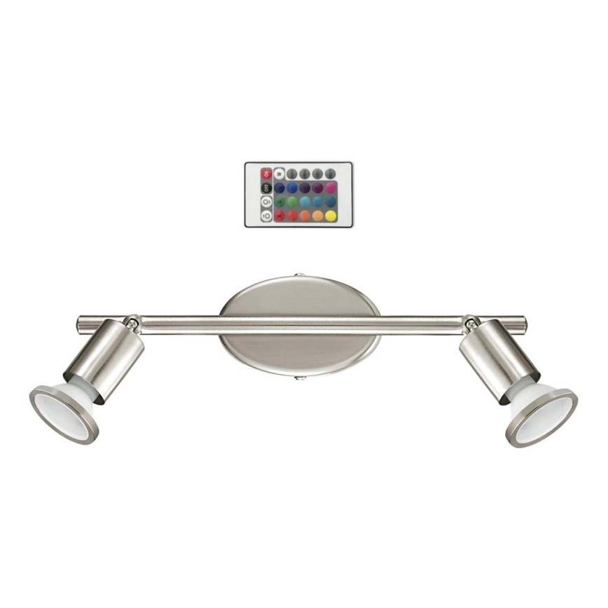 Eglo 75384 – LED spotlight BUZZ-C 2xGU10/4W/230V