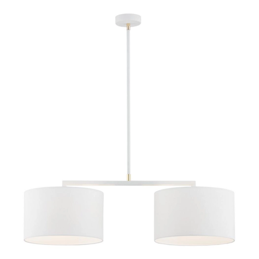 Argon 0900 – Pendelkrona KARIN 2xE27/15W/230V vit