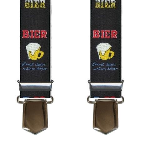 Breda Bee Braces Svart med X-rygg