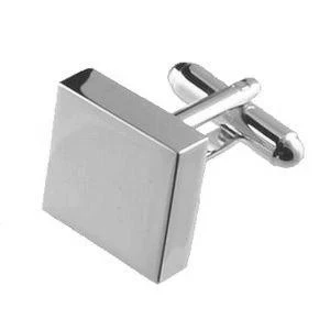 Manschettknappar bara silver
