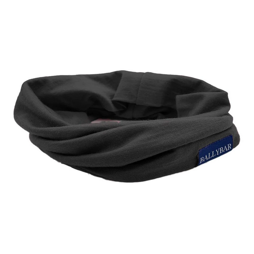 BallyBar Irland Ram Neck Gaiter – Svart nackeuppvärmning