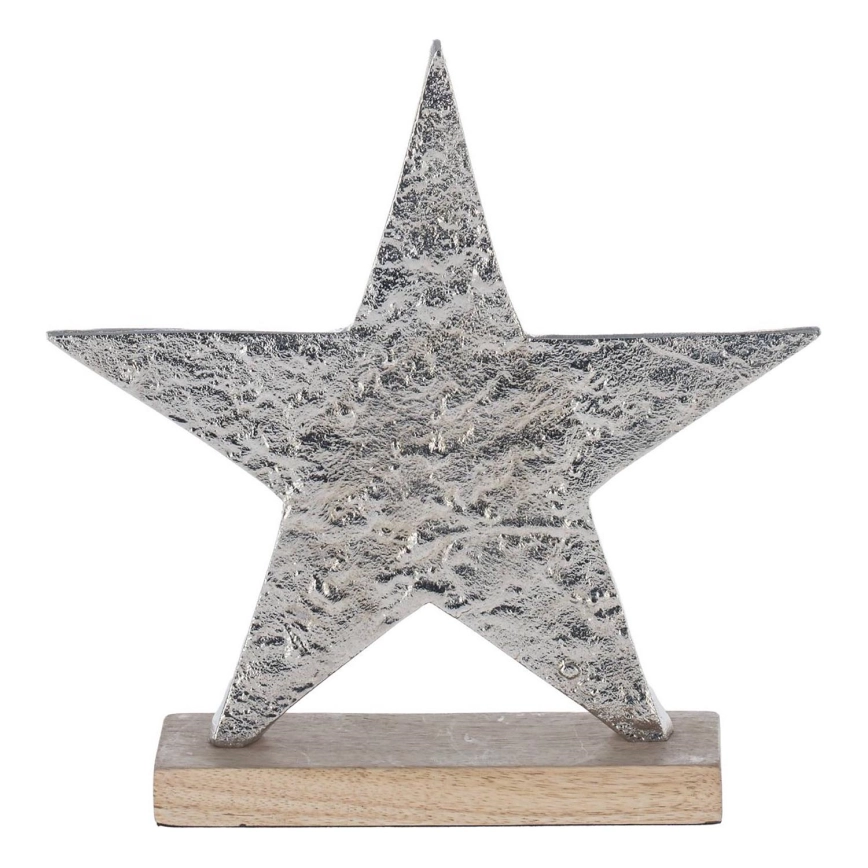 Eglo – Juldekoration 21×20,5 cm stjärna/silver