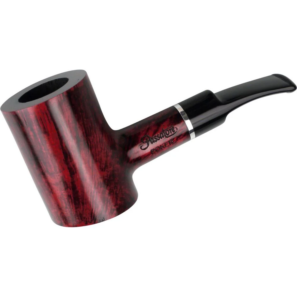 Passatatorer “Poker” Pipe – Reddish -brown Standing Model