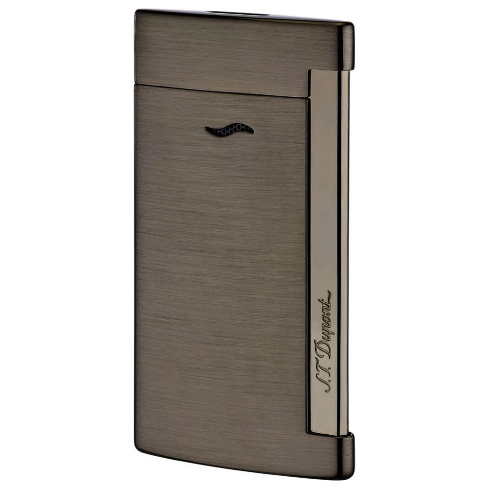 Dupont Slim 7 – Gun Metal Brushed Jet Lighter