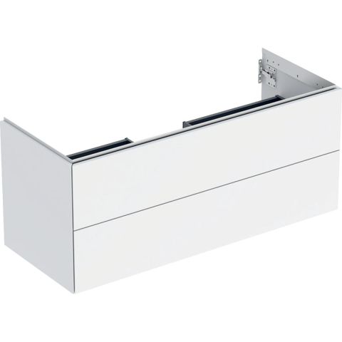 Geberit ONE 505.265.00.2 Kommod 120 x 47 cm, 2 lådor, vit Matt