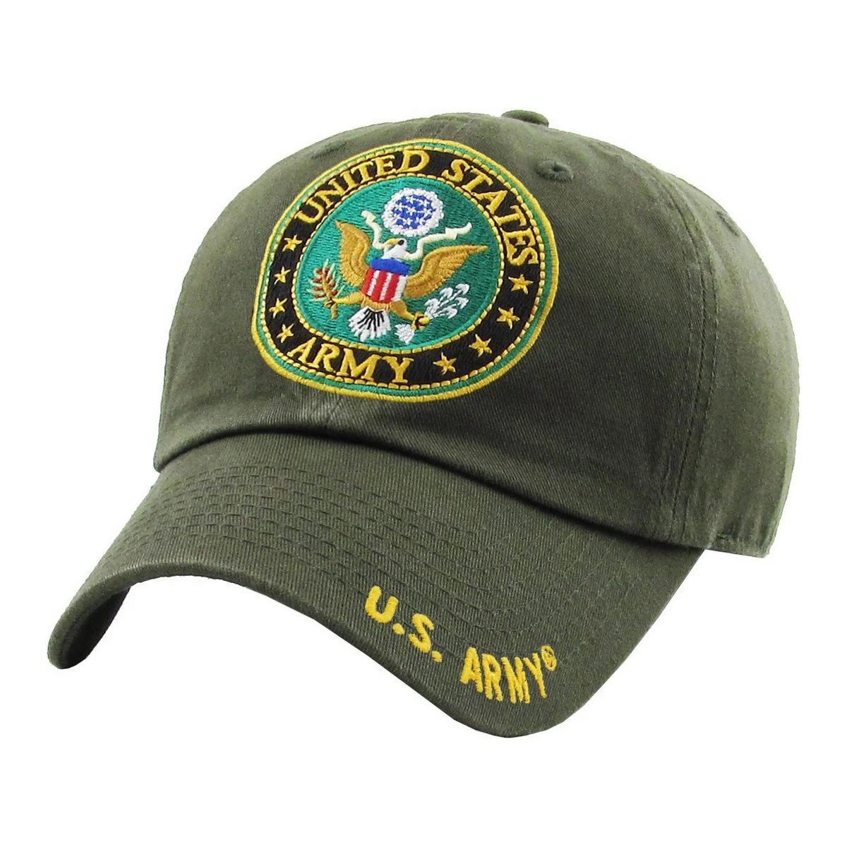 US Army Seal Baseball Cap – Olives Green