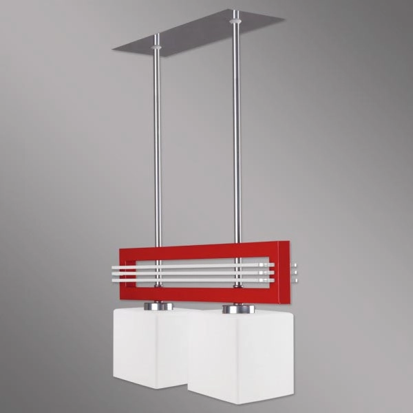 Kemar SG/2/R/K – Hängande lampa SANGA 2xE14/60W/230V