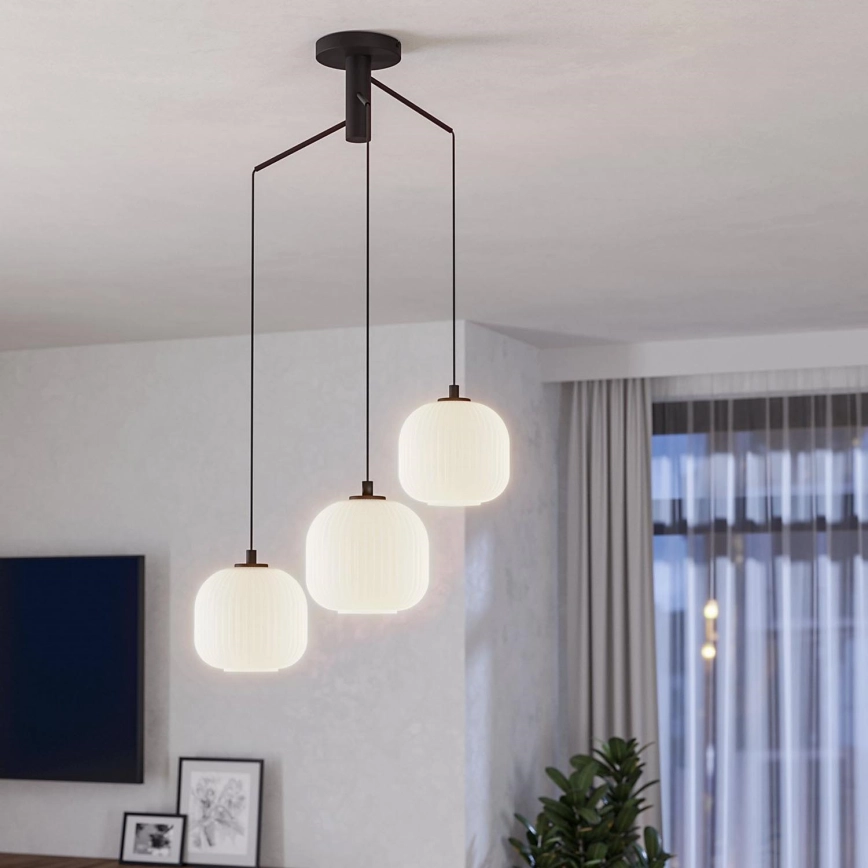 Eglo 99368 – Ljuskrona med snöre MANTUNALLE 3xE27/40W/230V