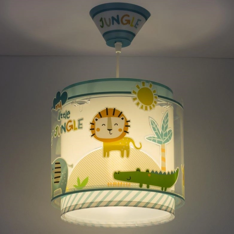 Dalber D-76112 – Ljuskrona Barn MY LITTLE JUNGLE 1xE27/15W/230V