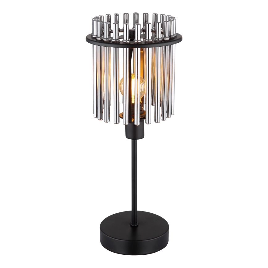 Globo – Bordslampa 1xE14/40W/230V diameter 15 cm svart