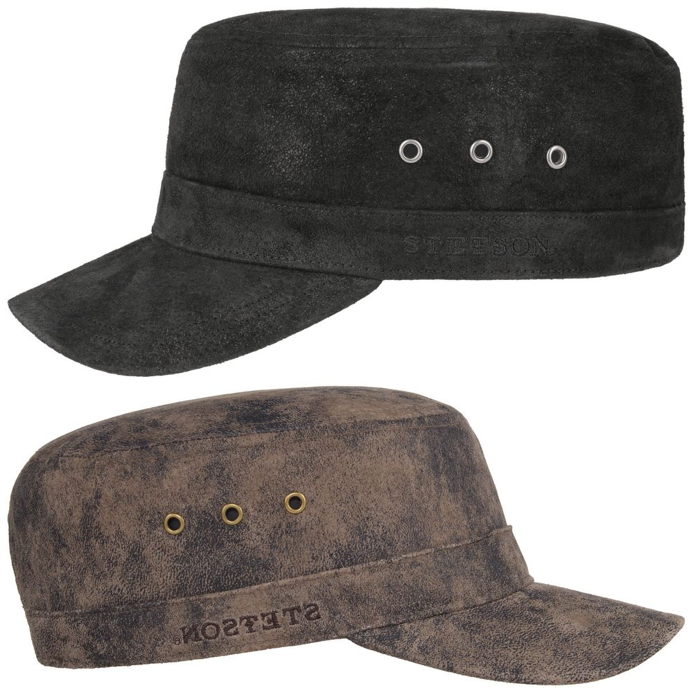 STETSON ARMY CAP GRISSKINN – SVART eller BRUNT