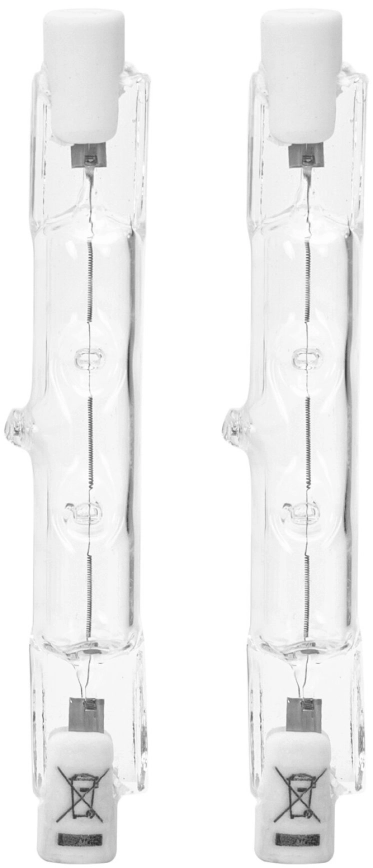 KIT 2x Kraftfull glödlampa J78 R7s/120W/230V 2900K – Aigostar