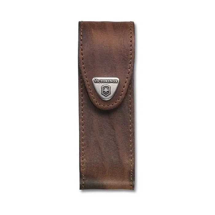 Victorinox – Läderfodral för kniv 11,1 cm brun