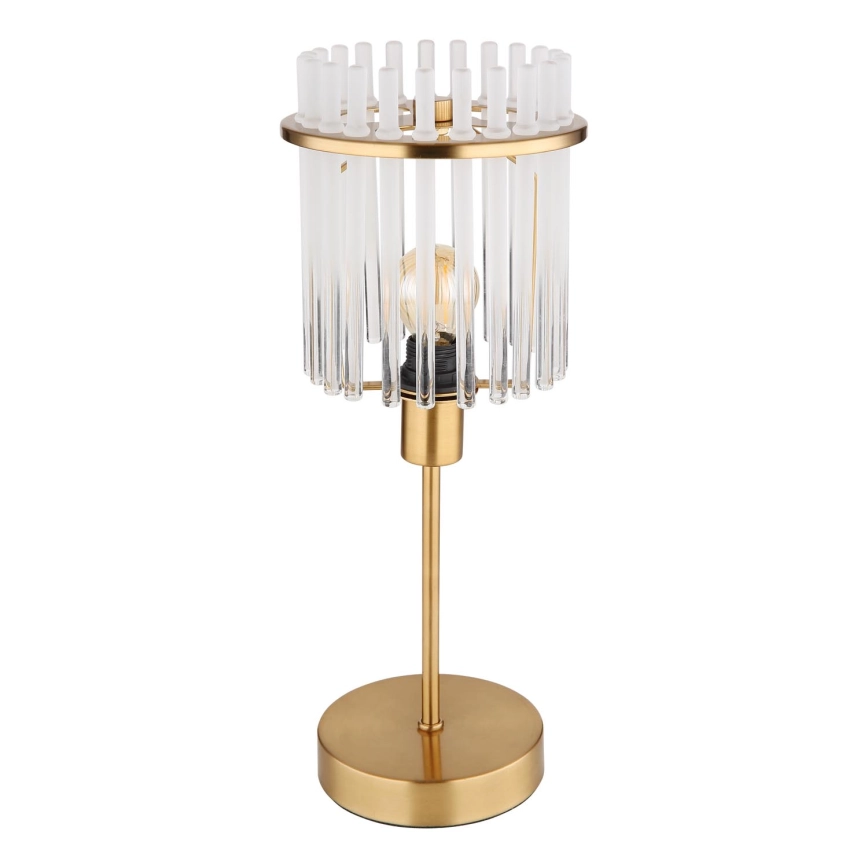 Globo – Bordslampa 1xE14/40W/230V diameter 15 cm guld