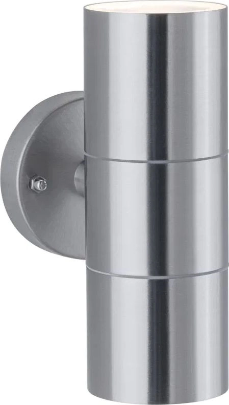 Paulmann 94331 – 2xGU10/10W IP44 Vägglampa för utomhusbruk FLAME 230V